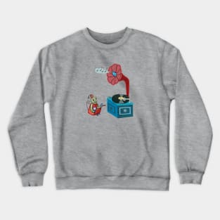 Phonograph Makes Music Crewneck Sweatshirt